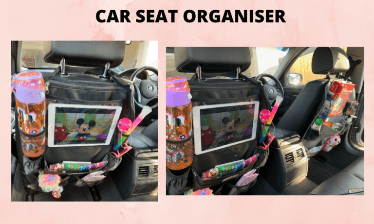 Car seat organiser