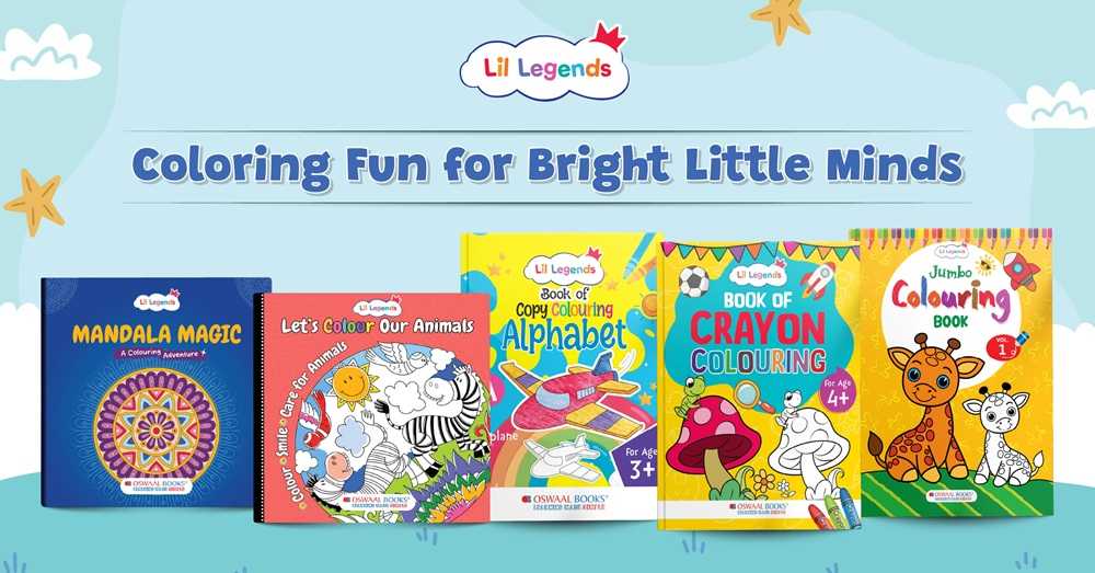 Colouring books kids